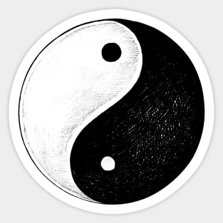 Yin Yang Sticker